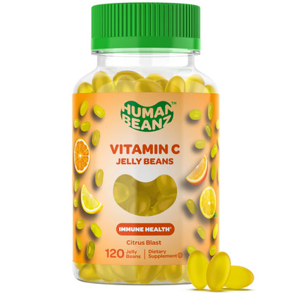 Human Beanz Vitamin C Jelly Bean Gummies for Adults – Immune Support