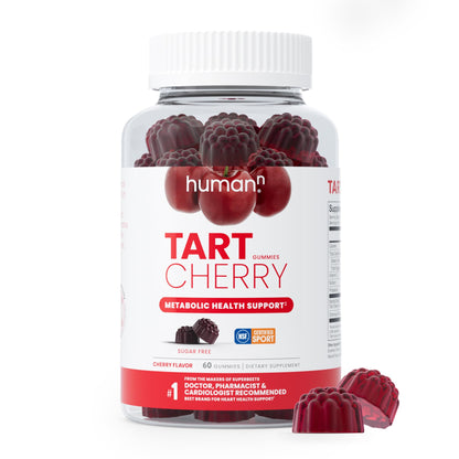 Humann Tart Cherry Gummies – NSF Certified Sport, Sugar-Free & Vegan