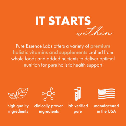Pure Essence Candex Supplement – Digestive Enzymes for Yeast Balance, 120 Capsules