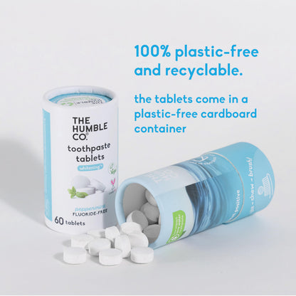 The Humble Co Teeth Whitening Chewable Tablets - Peppermint (180 Count)