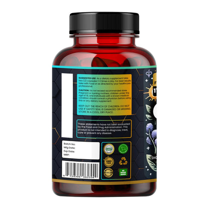 Humming Herbs Ox Bile with Digestive Enzymes & Probiotics – 90 Veg Caps