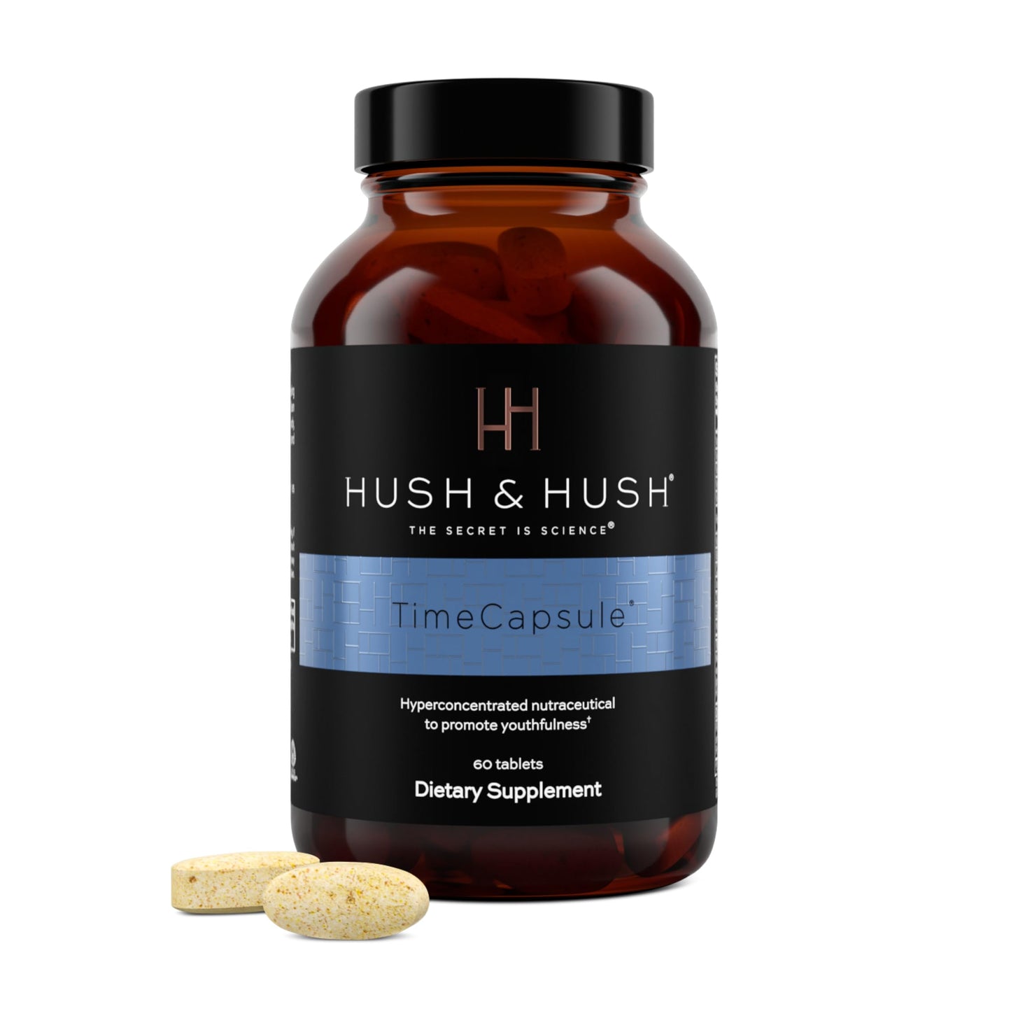 Hush & Hush TimeCapsule Multivitamin – Women’s & Men’s Clean Nutraceuticals (60 Tablets)