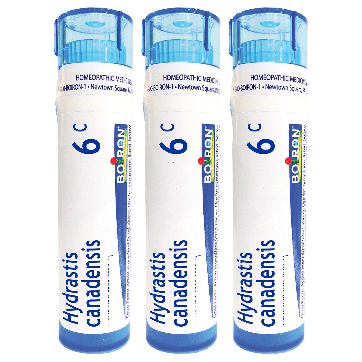 Boiron Hydrastis Canadensis 6C Postnasal Drip Homeopathic Medicine – Pack of 3 (240 Pellets)