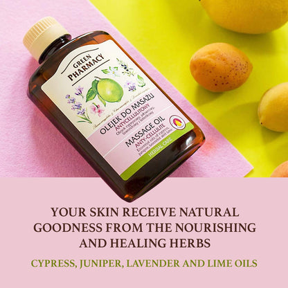 Anti-Cellulite Massage Oil | Boost Lymph Flow & Smoother Skin - 200ml