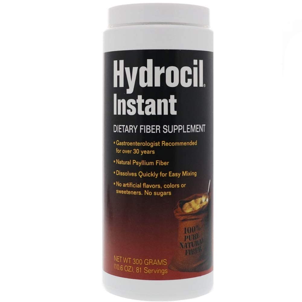 Hydrocil Instant Dietary Fiber Supplement — 10.6 oz (Pack of 3) | Psyllium Fiber