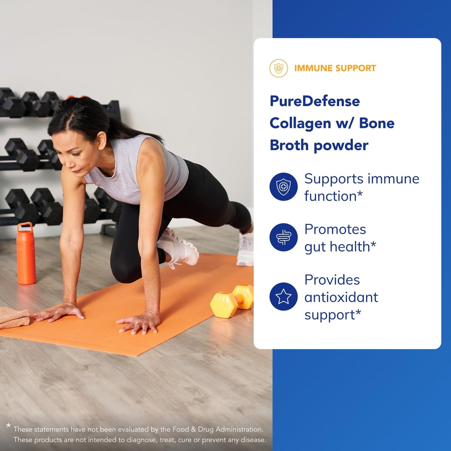 PureEncapsulations PureDefense Collagen with Bone Broth | Immune & Joint Support | 14.1 oz