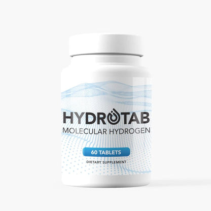 HydroTab Molecular Hydrogen H2 Dietary Supplement – NON-GMO, Gluten Free, Soy Free (60 Tablets)