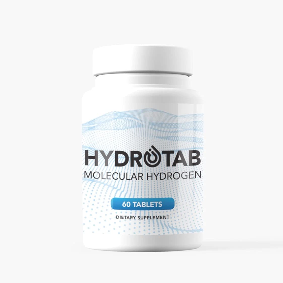 HydroTab Molecular Hydrogen H2 Dietary Supplement – NON-GMO, Gluten Free, Soy Free (60 Tablets)