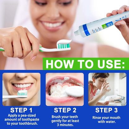7.5% Hydroxyapatite Toothpaste for Enamel Protection, Tooth Strengthening, Gentle Mint | Fresh Breath & Daily Use