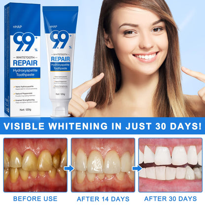 9.9% Hydroxyapatite Toothpaste 2 Pack – Enamel Protection & Fresh Breath