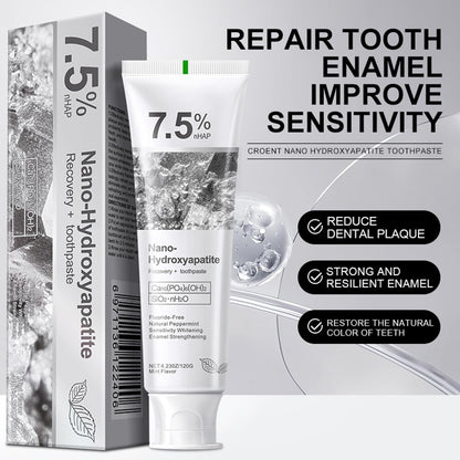 Hydroxyapatite Toothpaste - Enamel Protection, Gentle Formula (2pcs)