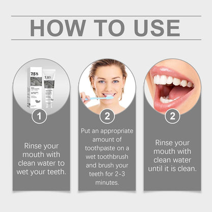 Hydroxyapatite Toothpaste - Enamel Protection, Gentle Formula (2pcs)