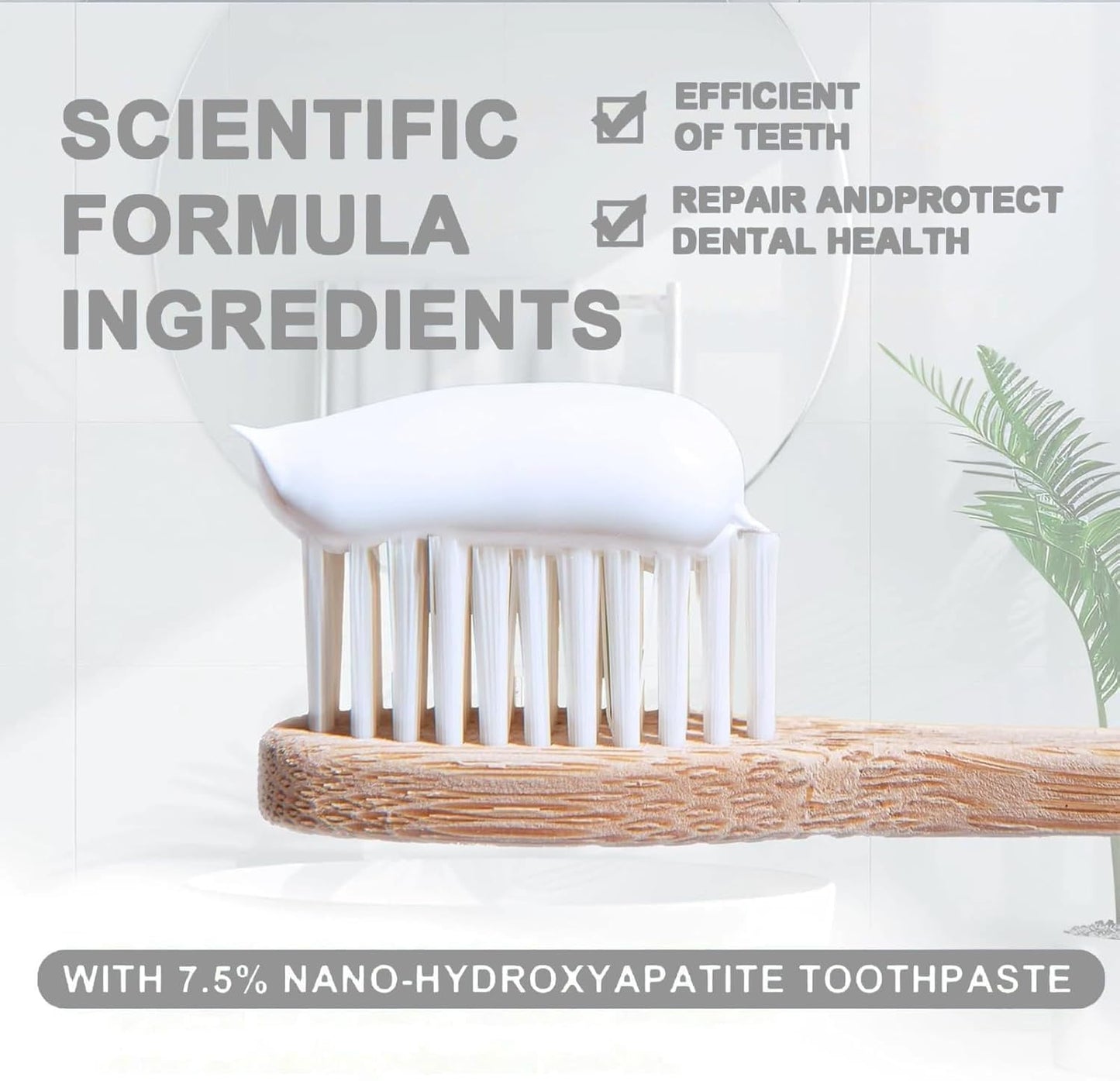Hydroxyapatite Toothpaste – Deep Cleansing & Enamel Protection | Fresh Mint