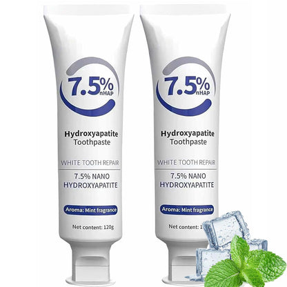 7.5% Hydroxyapatite Toothpaste - Enamel Protection & Tooth Strengthening
