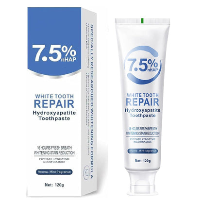 Hydroxyapatite Toothpaste for Enamel Protection & Strengthening | Gentle Mint 4.23oz