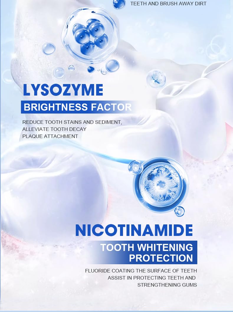 2 Pcs Hydroxyapatite Toothpaste – Fluoride-Free Enamel Protection, Gentle Mint