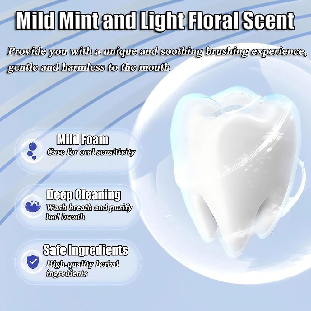 2-Pack Hydroxyapatite Toothpaste – Fluoride-Free, 7.5% Hydroxyapatite for Sensitive Teeth