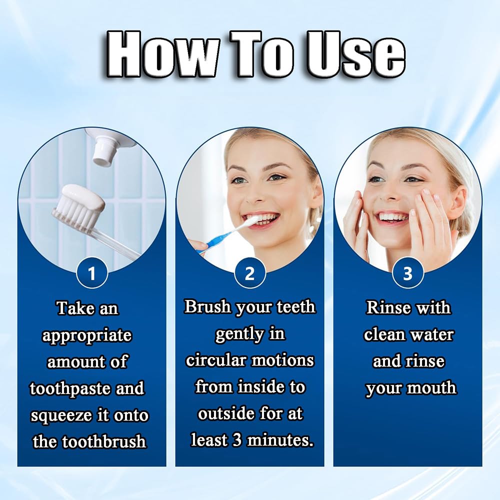 2-Pack Hydroxyapatite Toothpaste – Fluoride-Free, 7.5% Hydroxyapatite for Sensitive Teeth