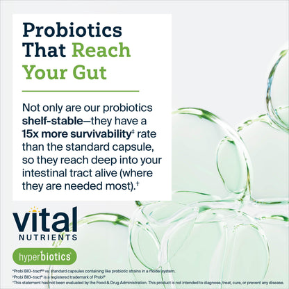 Hyperbiotics Vital Nutrients Pro Women Probiotics for Women | 6 Targeted Strains | 60 Vegan Tablets