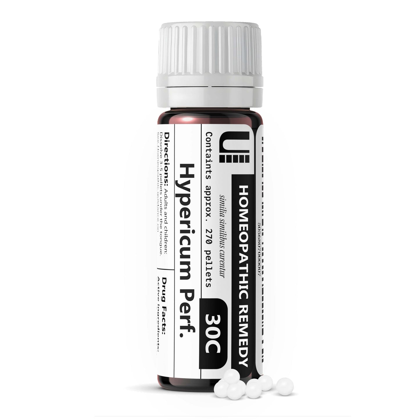 Hypericum Perforatum 30C Homeopathic Remedy, 270 Pellets – Lactose-Free | Urenus