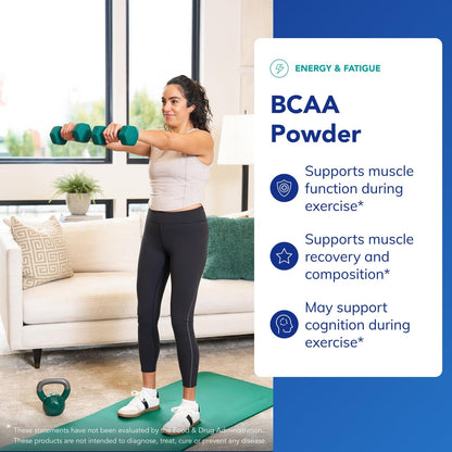 Pure Encapsulations BCAA Powder | Hypoallergenic Supplement to Support Muscle Function During Exercise | 8 Ounces