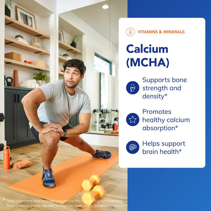 Pure Encapsulations Calcium MCHA | Hypoallergenic Calcium for Bone Health | 180 Capsules