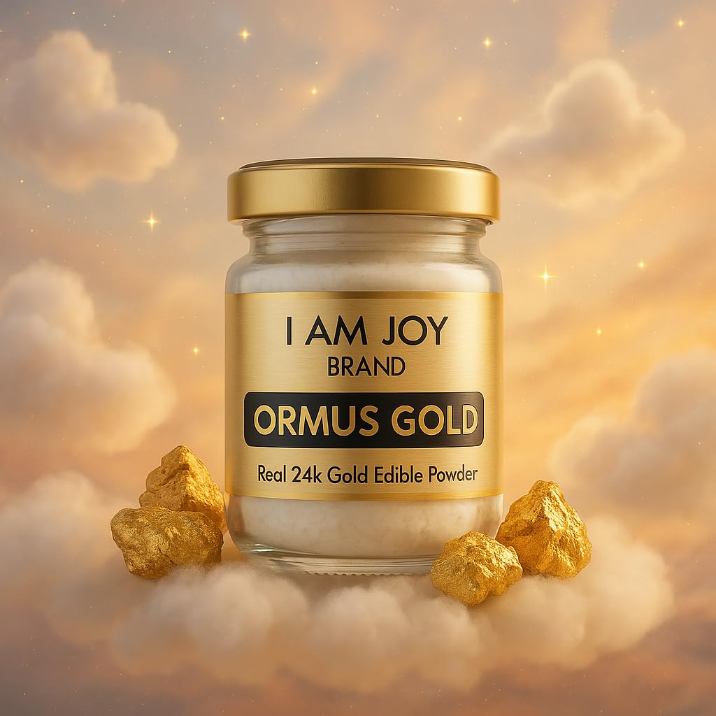 I Am Joy Co. Pure Ormus White Gold Powder Monoatomic M-State 24k 99.99% - 22g