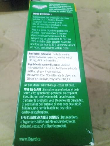 IBgard Daily Gut Health Support Dietary Supplement – 96 Capsules | Packaging May Vary