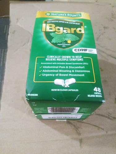 IBgard Daily Gut Health Support Dietary Supplement – 96 Capsules | Packaging May Vary