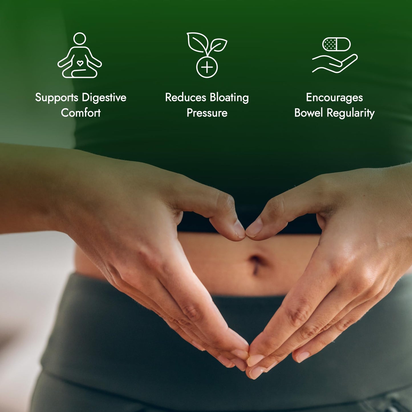 IBS Clear IBS Support - Vitamin D, Psyllium Husk & Fennel - 180 Capsules