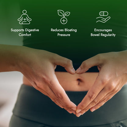 IBS Clear IBS Support - Vitamin D, Psyllium Husk & Fennel - 180 Capsules