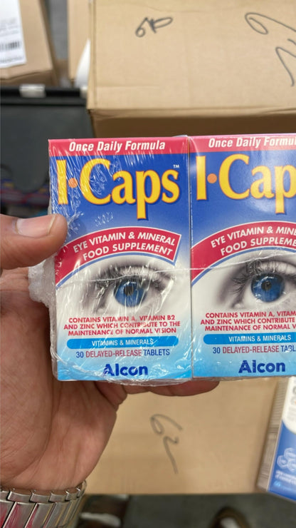 ICaps Extra Lutein Tablets 30s – 2 Pack | Supports Normal Vision Maintenance