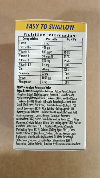 ICaps Extra Lutein Tablets 30s – 2 Pack | Supports Normal Vision Maintenance