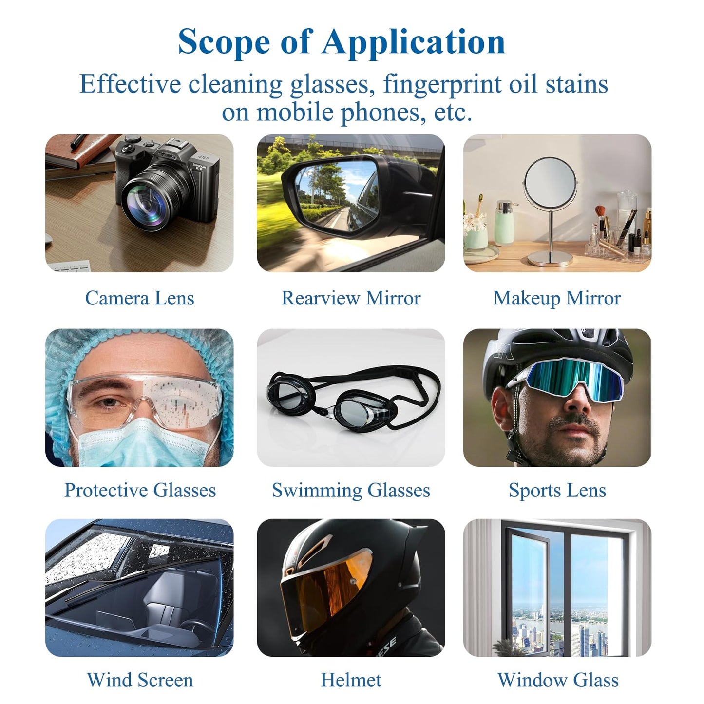 Icepac Lens Wipes - 220 Pre-Moistened Wipes for Glasses & Screens