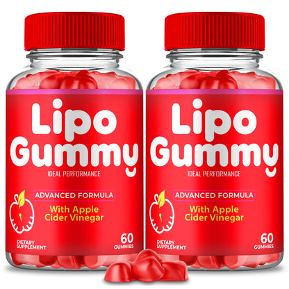 IDEAL PERFORMANCE Lipo Gummy – Keto ACV Gummies, Maximum Strength (2 Pack)
