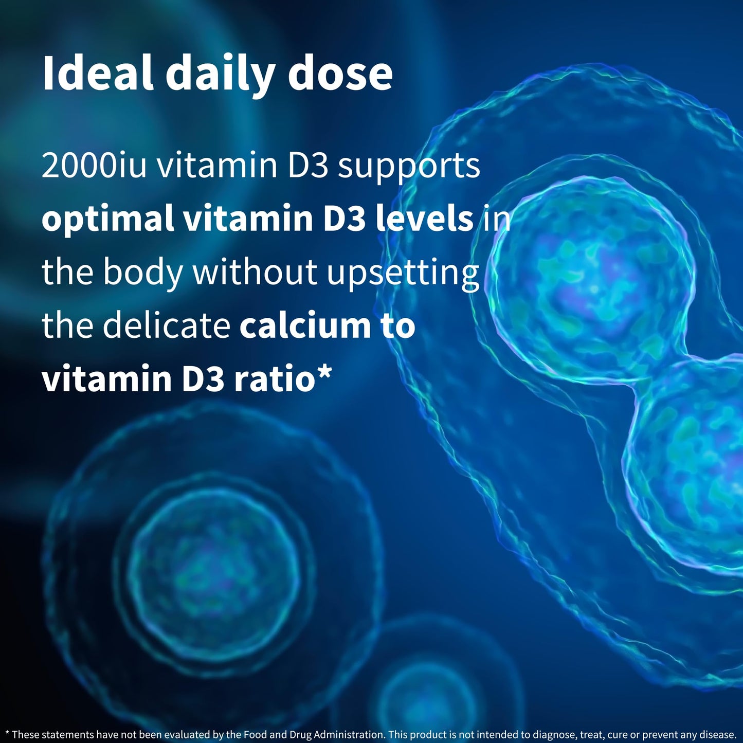 Igennus Daily Vitamin D3 2000iu | 50 mcg | 365 Small Tablets | Vegetarian Cholecalciferol