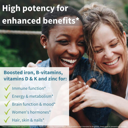 Igennus High Potency Methylated Multivitamin for Women | Pure & Clean Ingredients | 180 Tablets