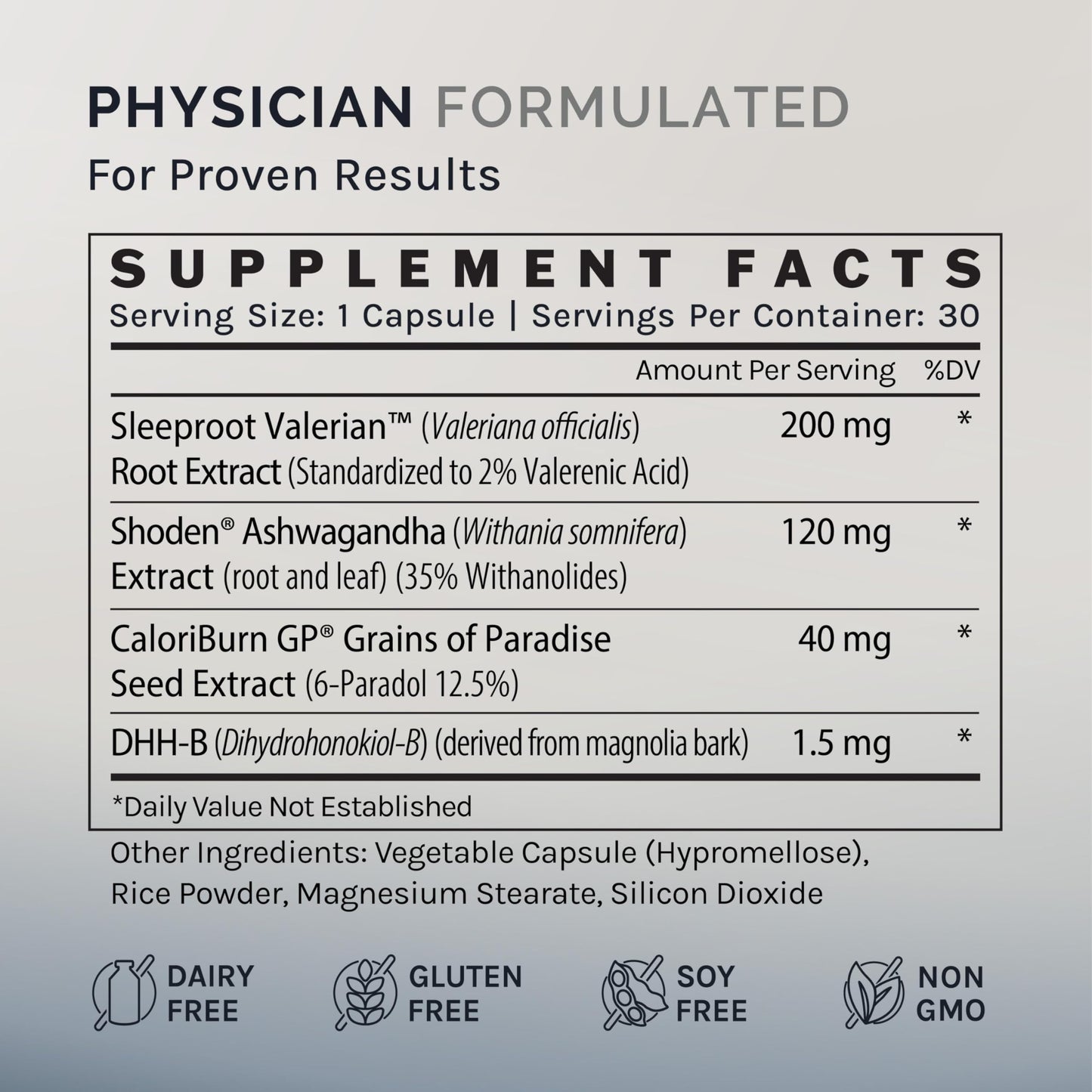InfiniWell IgNIGHT Sleep Aid – Valerian, Ashwagandha & Grains of Paradise