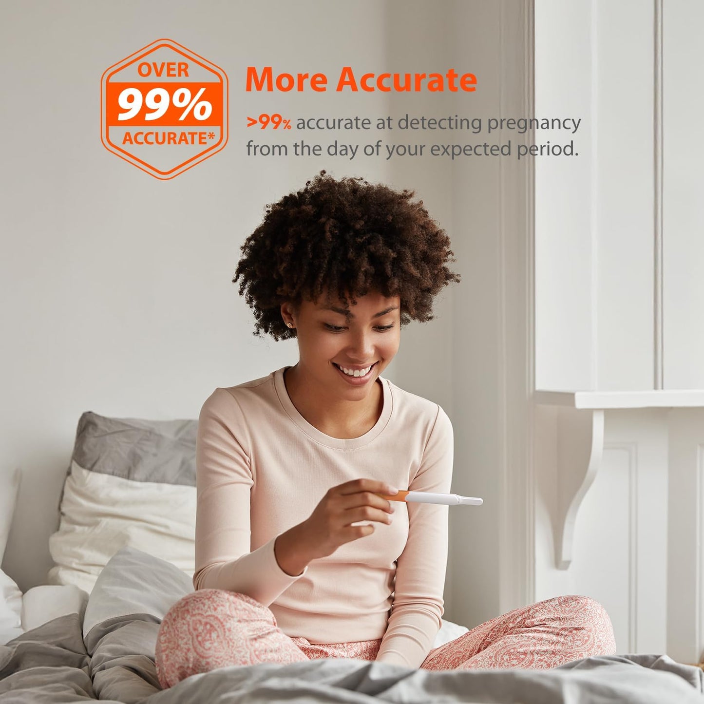 iHealth Pregnancy Test 3-Pack – Ultra-Sensitive HCG Kit, Early Detection, 6 Days Pre-Period, 99% Accurate