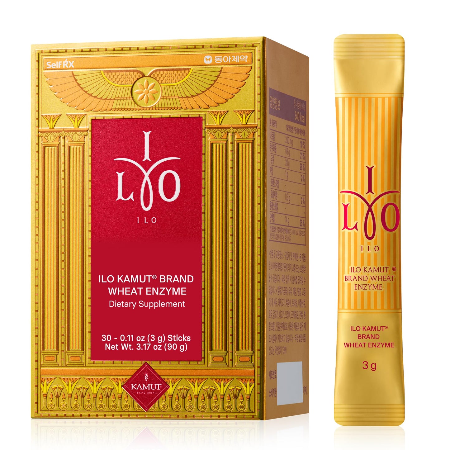 ILO Kamut Enzyme Complex – Digestive Health & Metabolic Activation | 30 Sticks