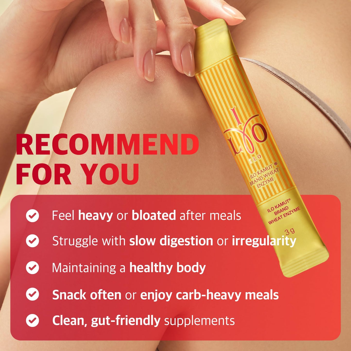 ILO Kamut Enzyme Complex – Digestive Health & Metabolic Activation | 30 Sticks