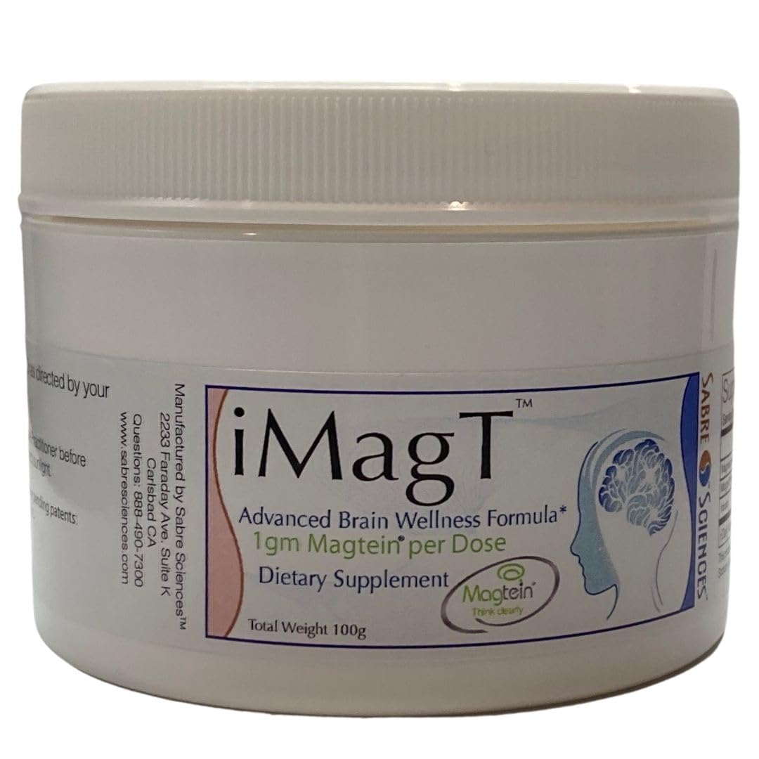 iMagT Magnesium L-Threonate Powder 100g | Sabre Sciences – Cognitive Support with Magtein & Inositol