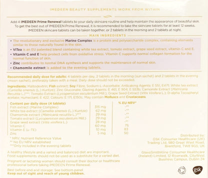 Imedeen Prime Renewal 3 Months Supply – Post-Menopause Skin Care (50+)