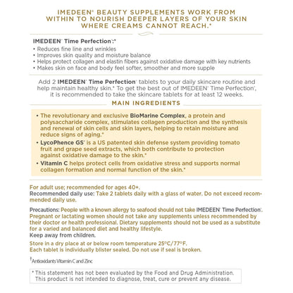 Imedeen Time Perfection - Anti-Aging Skincare Supplement | 60 Count