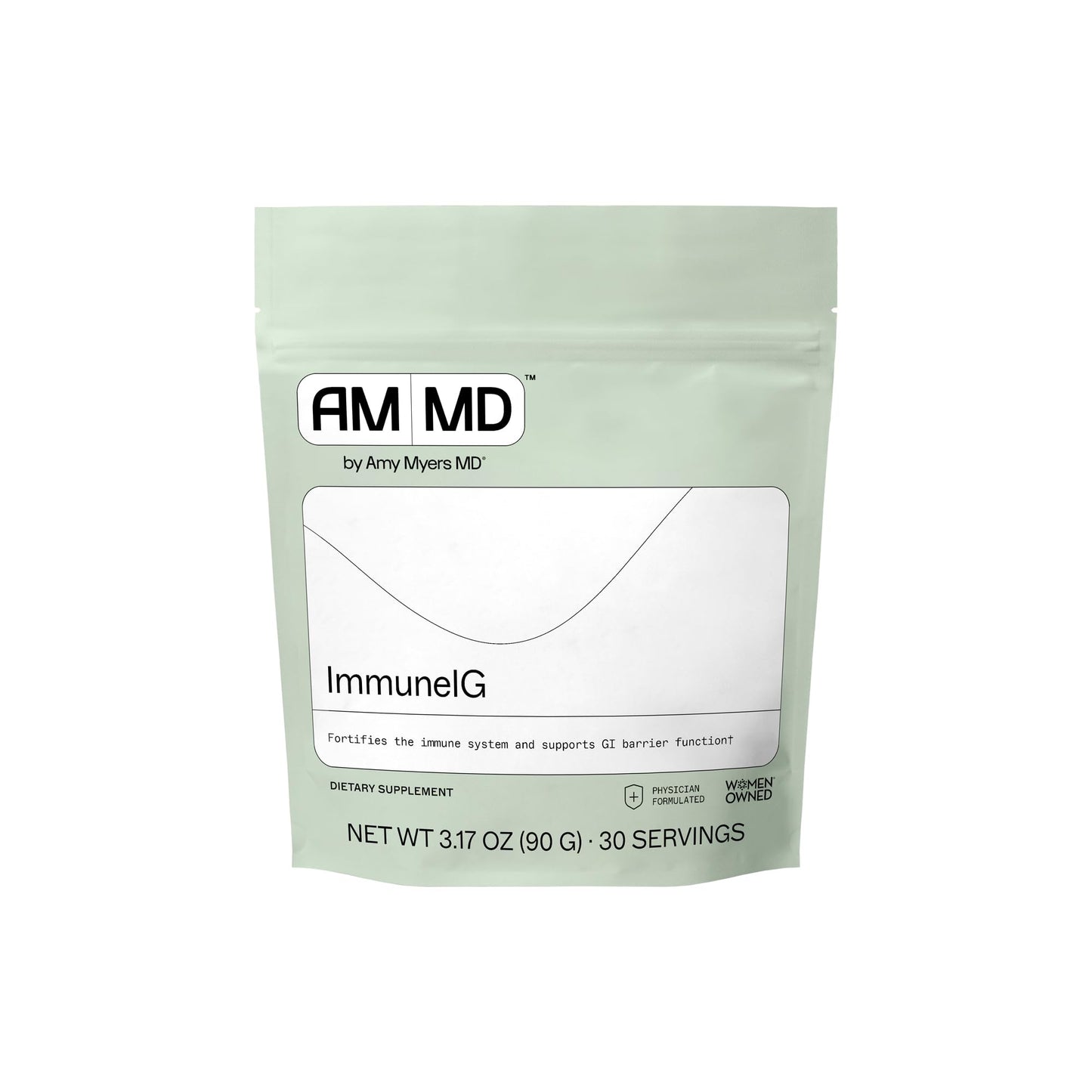 Amy Myers MD ImmuneIG - Dairy-Free Colostrum Alternative for Immune Function & GI Barrier Support | 3.17 oz (30 Servings)