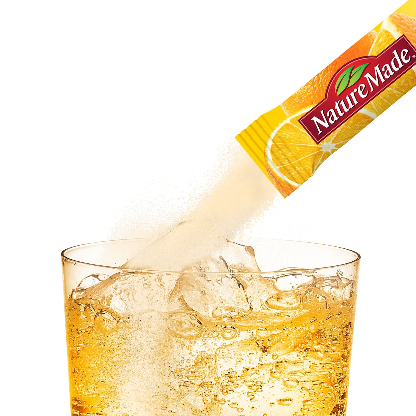 Nature Made ImmuneMAX Fizzy Drink Mix – Vitamin C, D & Zinc Immune Support, 30 Sticks