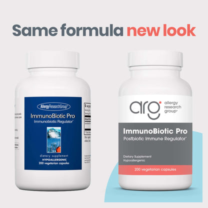 ImmunoBiotic Pro: Lactobacillus Rhamnosus Lysate 75mg, Immune Support (Vegetarian, 200 Count)