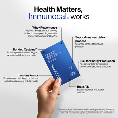 Immunocal Glutathione Precursor – Immune Support Whey Protein Isolate | 30 Servings