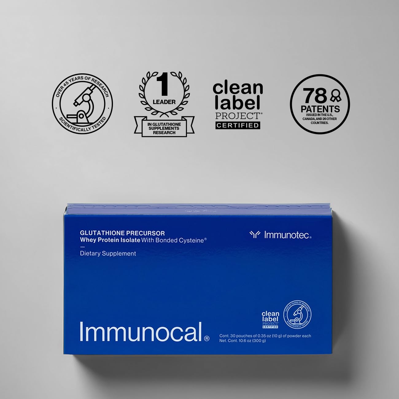 Immunocal Glutathione Precursor – Immune Support Whey Protein Isolate | 30 Servings