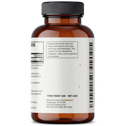 Futurebiotics Vitamin K2 MK-7 100 mcg – Supports Strong Bones, Non-GMO, 100 Veg Capsules